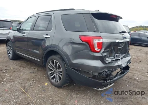 2017 Ford Explorer Platinum from USA, damaged, VIN 1FM5K8HT6HGD53726